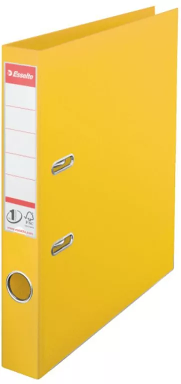 Esselte. Segregator A4/50 811410, Żółty - tantis.pl