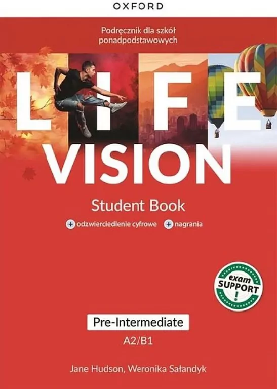 Life Vision Pre-Intermediate. A2-B1. Student Book (Podręcznik) - tantis.pl