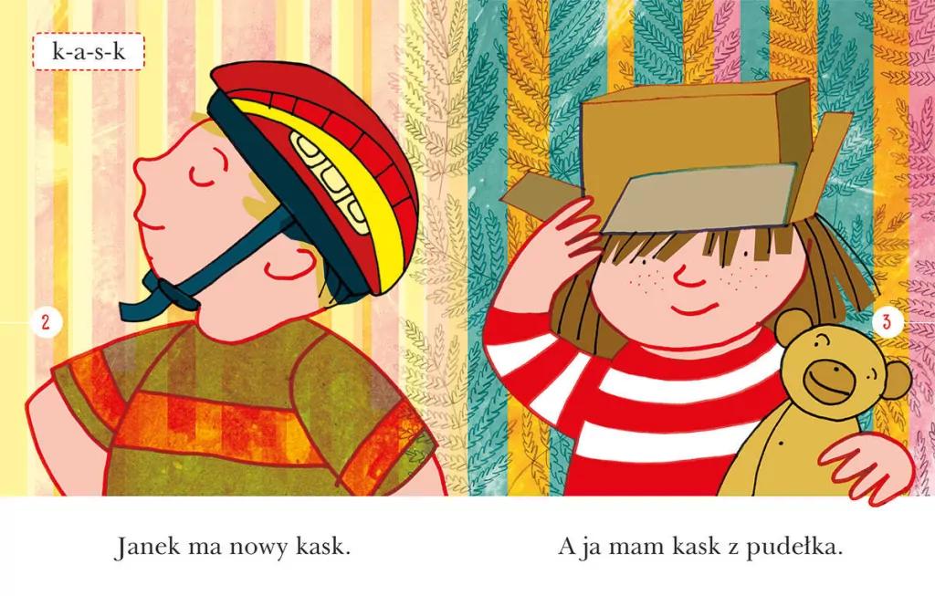 Basia i kask. Czytam sobie. Poziom 1 - tantis.pl