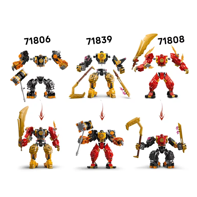 LEGO® Ninjago. Mech bojowy Spinjitzu Arina 71839 - tantis.pl