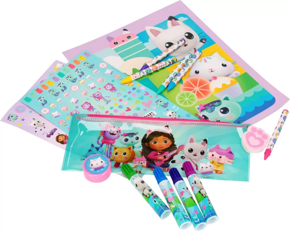 Zestaw szkolny Koci Domek Gabi - tantis.pl