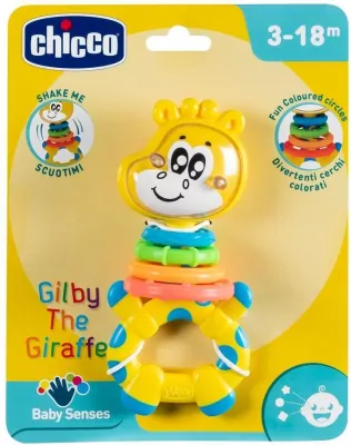 Grzechotka Żyrafa Gilby