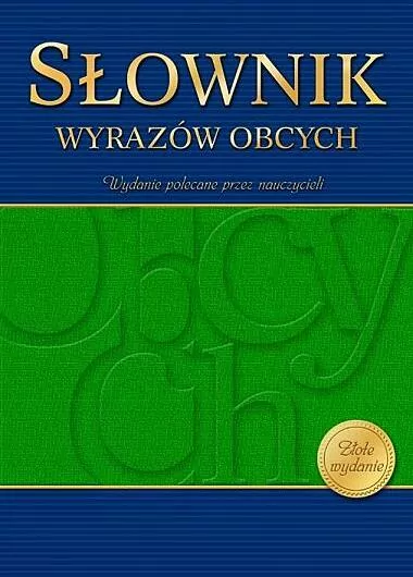 Słownik wyrazów obcych - tantis.pl
