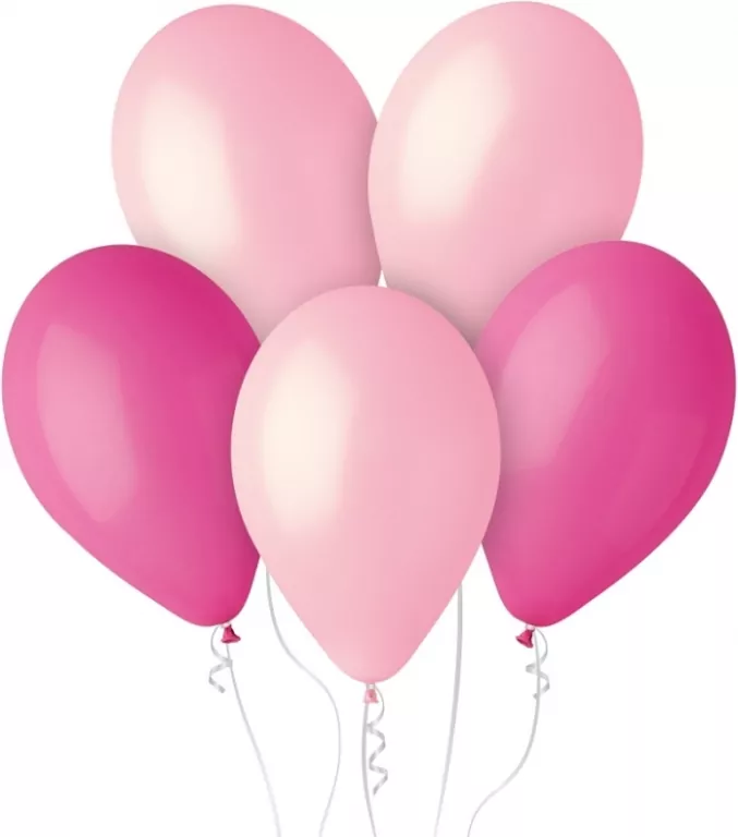 Balony Gemar My Pink World różowe 12.5cm - tantis.pl