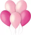 Balony Gemar My Pink World różowe 12.5cm - tantis.pl