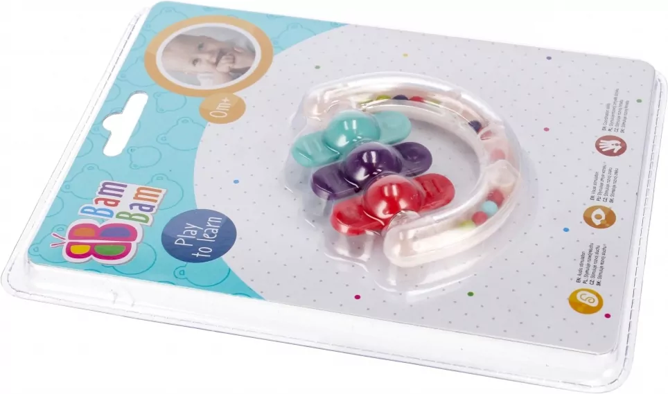 Bam Bam Grzechotka Znaczki - tantis.pl