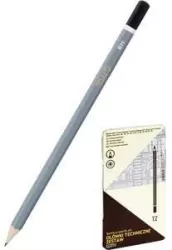 Ołówki techniczne 12 szt w metalowym pudełku.