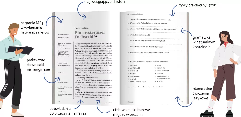 Niemiecki Krótkie historie. Dla początkujących - tantis.pl