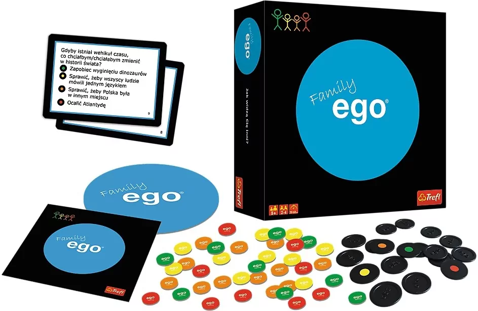 Gra planszowa. Ego Family. Trefl. 01431 - tantis.pl