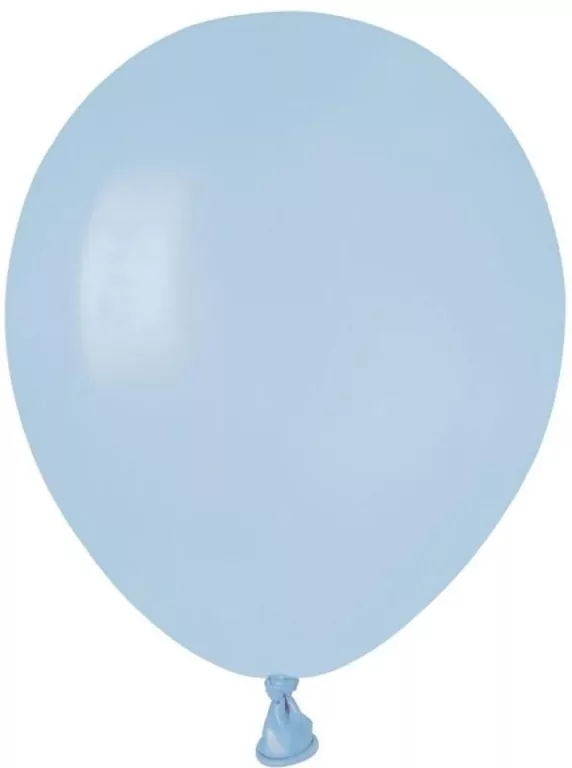 Balony Gemar pastel pudrowe błękitne 13cm - tantis.pl