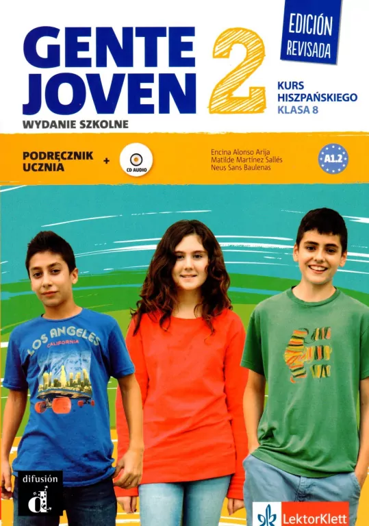 Gente Joven 2. A1.2. Klasa 8. Podręcznik ucznia. Wydanie szkolne - tantis.pl