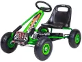 Gokart na pedały Baby Mix Razor zielony - tantis.pl