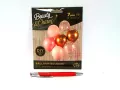 Bukiet balonowy Beauty&Charm. Różowo-miedziany 7 szt. 30 cm - tantis.pl