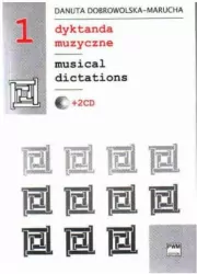Dyktanda muzyczne. Zeszyt 1 + 2 CD