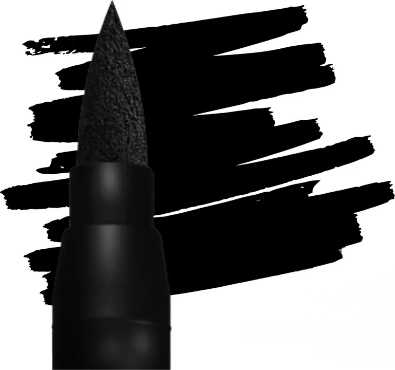 AK Interactive: Real Colors Markers - RCM033 - Flat Black - tantis.pl