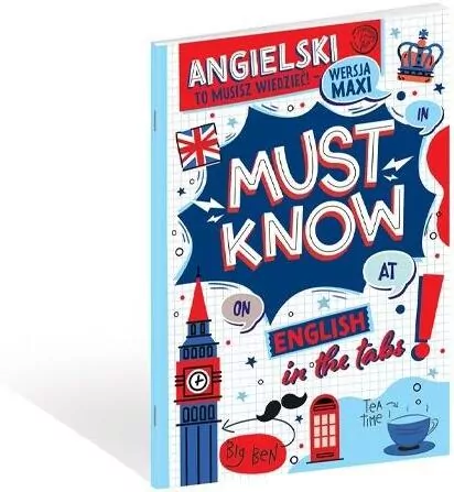Książeczka A4 Must Know Język Angielski - tantis.pl
