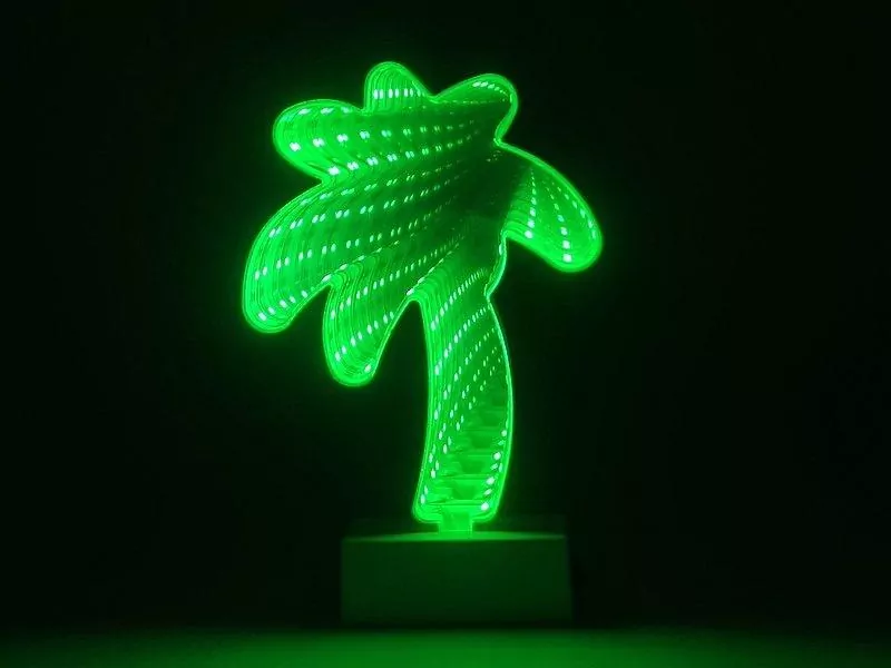 Lampa LED Palma 3D - tantis.pl