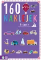160 naklejek. Pojazdy - tantis.pl