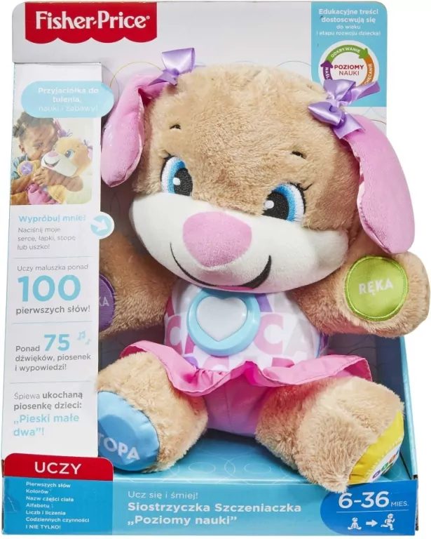 Siostrzyczka Szczeniaczka Fisher-Price - tantis.pl