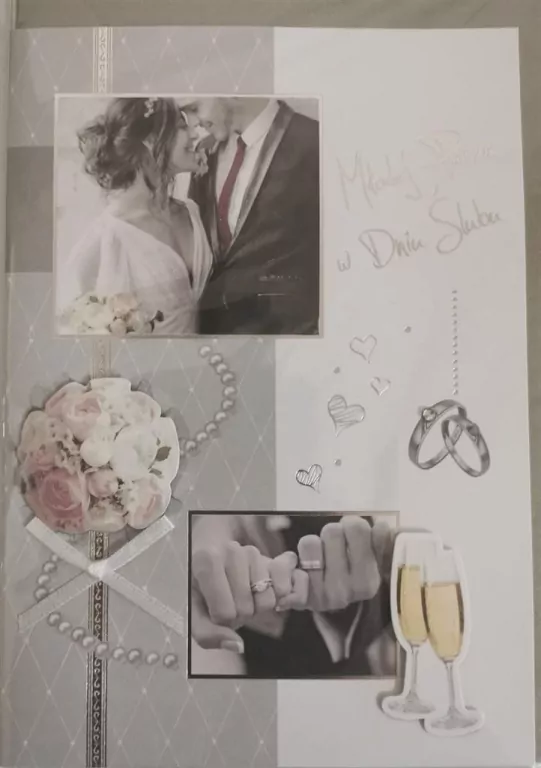 Karnet ślubny B6 Premium 39 + koperta - tantis.pl