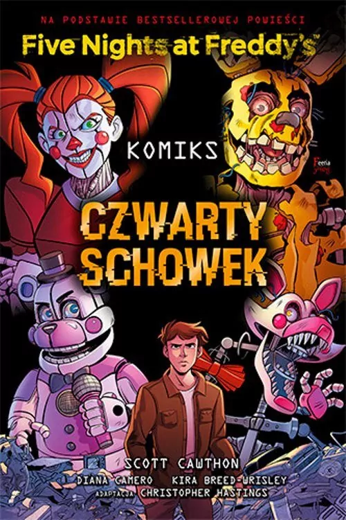 Czwarty schowek. Five Nights At Freddy's. Tom 3 - tantis.pl