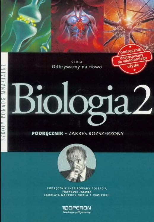 Odkrywamy na nowo. Biologia 2. Podręcznik. Zakres rozszerzony. Szkoła ponadgimnazjalna - tantis.pl
