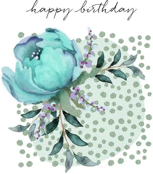 Karnet Swarovski kwadrat CL4508_PO Happy brithday - tantis.pl