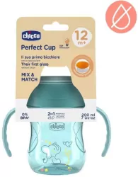 Kubek 360` do nauki samodzieln picia 200ml turkus