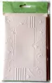 Karty tłoczone+koperty ornament serca creme05 5szt - tantis.pl