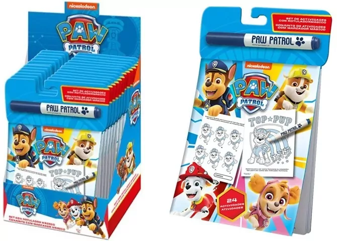 Zestaw kreatywny z magicznym markerem Paw Patrol PW19758 - tantis.pl