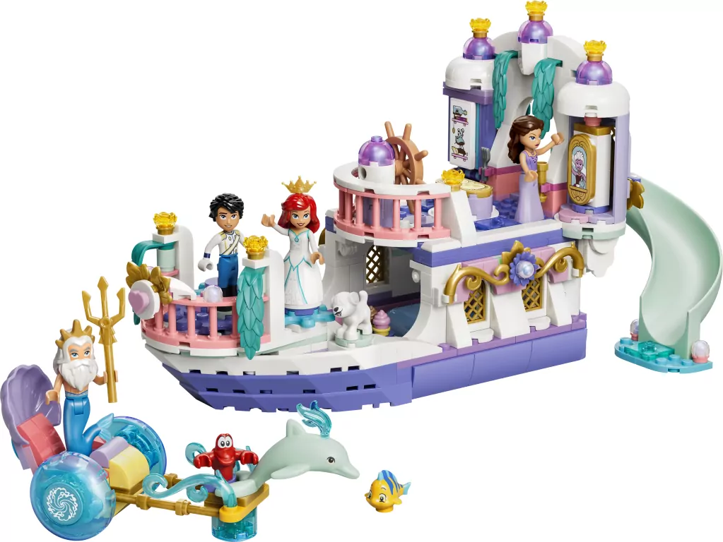 LEGO® Królewska łódź weselna Arielki 43299 - tantis.pl