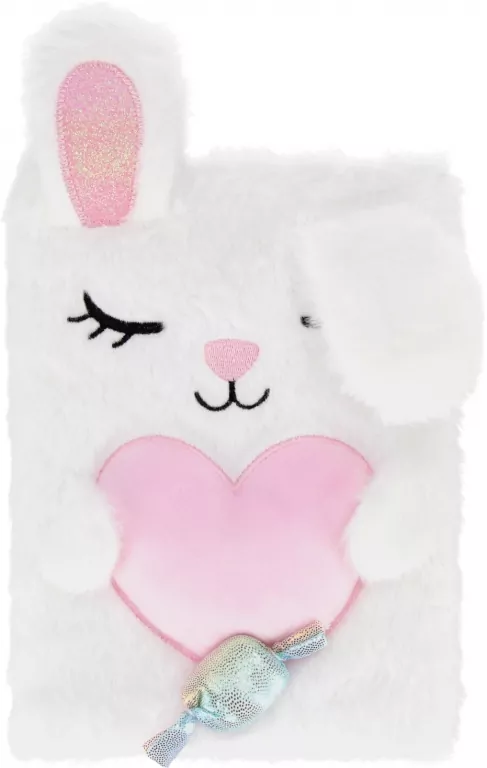 PAMIETNIK PLUSZ A5/80K RABBIT HEART STK PBH12 - tantis.pl