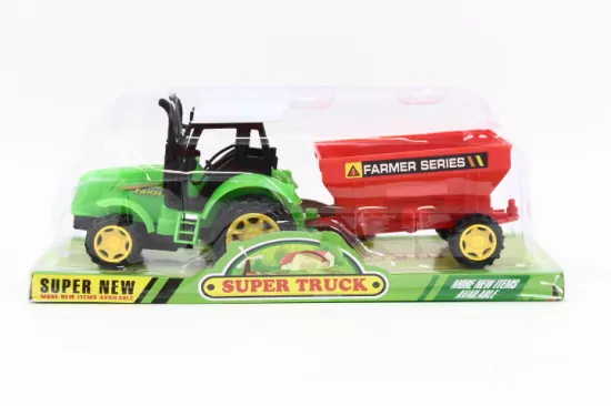 Traktor z przyczepą