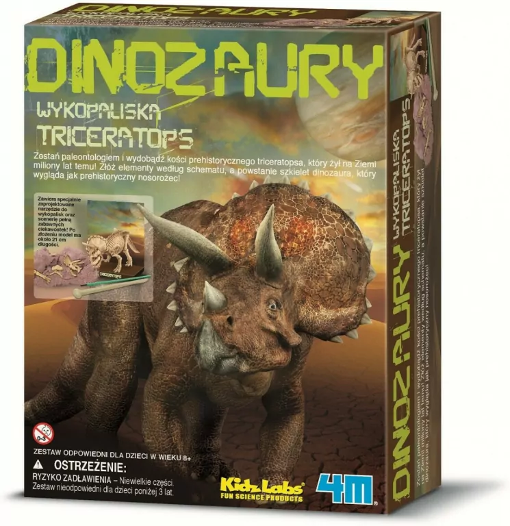 Wykopaliska Triceratops 3228 RUSSEL - tantis.pl