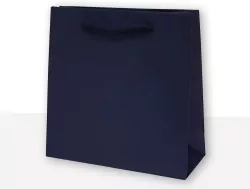 Torebki prezentowe jednobarwna CD granatowa 10 sztuk