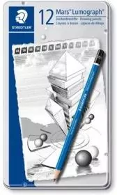 Ołówek. Staedtler Mars Lumograph. 12 grubości - tantis.pl