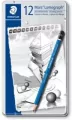 Ołówek. Staedtler Mars Lumograph. 12 grubości - tantis.pl