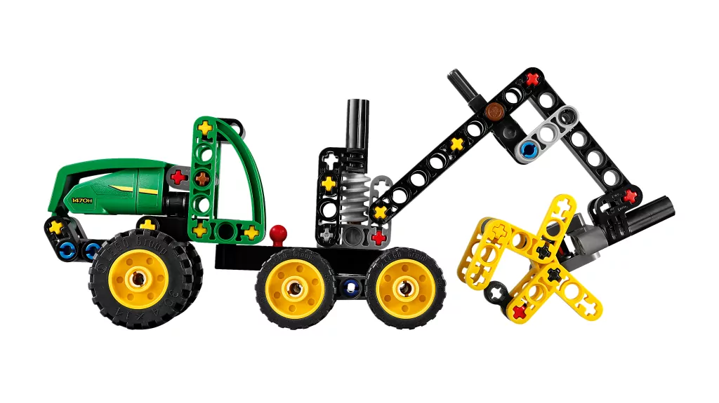 LEGO® Technic. Harwester kołowy John Deere 42218 - tantis.pl