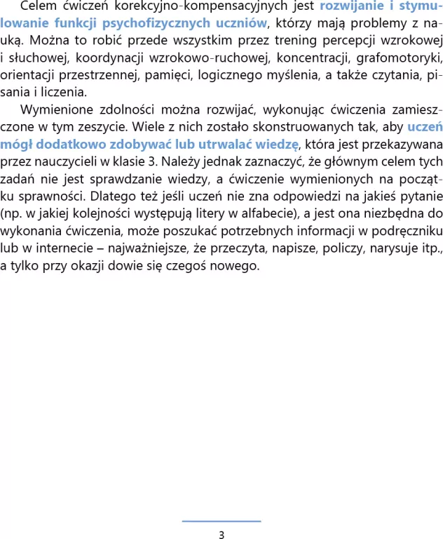 Przyjmuję wyzwanie! Klasa 3 Ćwiczenia korekcyjno.. - tantis.pl