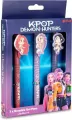 Długopisy żelowe wymazywalne K-POP Demon Hunters 3szt.SR2510672 - tantis.pl
