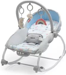 Leżaczek multifunkcyjny z wibracjami unicorn