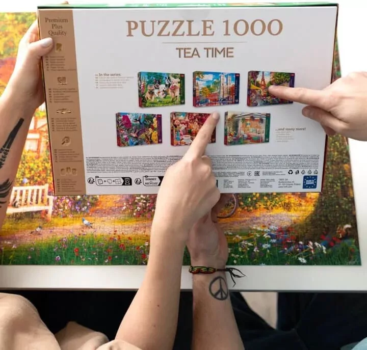 Puzzle 1000. Dom dla pszczół - tantis.pl