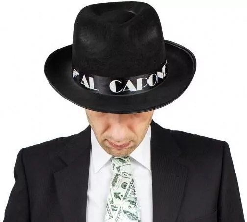 Kapelusz Al Capone czarny - tantis.pl