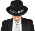 Kapelusz Al Capone czarny - tantis.pl