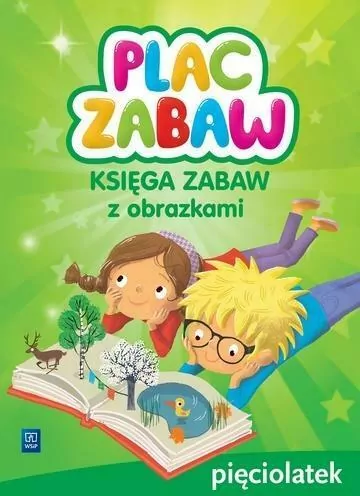 Plac zabaw. Pięciolatek. Księga zabaw z obrazkami - tantis.pl