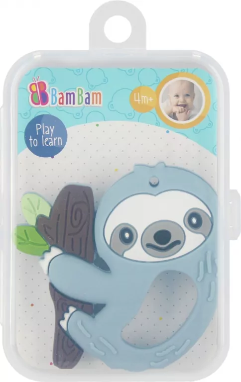 Gryzak dla dzieci leniwiec BAM BAM - tantis.pl