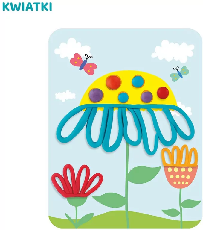 Plastusiowe zabawy - wałkowanie. Genialny dzieciak - tantis.pl