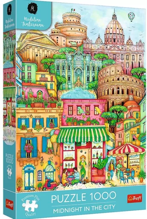 Puzzle 1000 O północy w Rzymie TREFL - tantis.pl