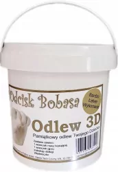 Odcisk Bobasa. Odlew 3D mały