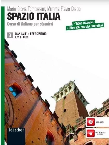 Spazio Italia 3 podręcznik + ćwiczenia + DVD - tantis.pl
